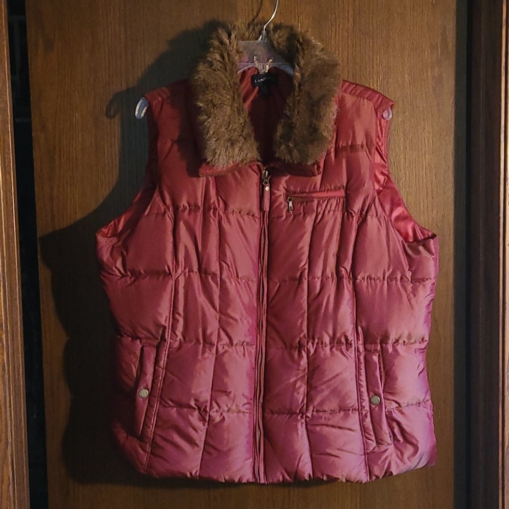 Down filled vest